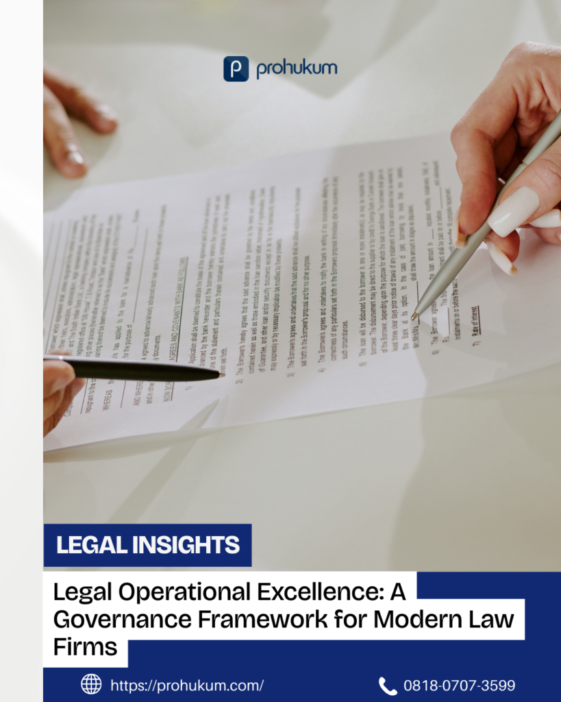 legal operational excellence