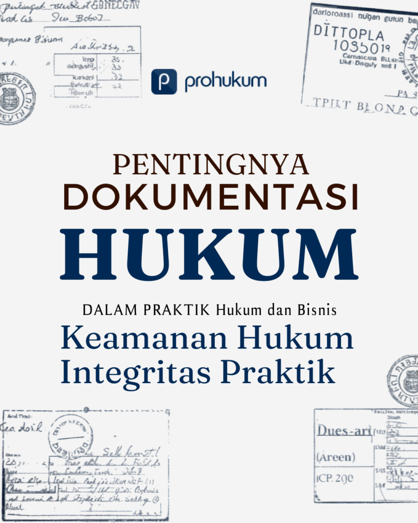 dokumentasi hukum