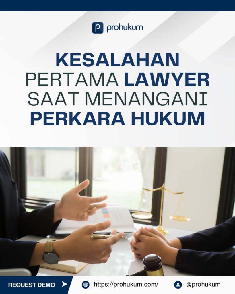 kesalahan lawyer